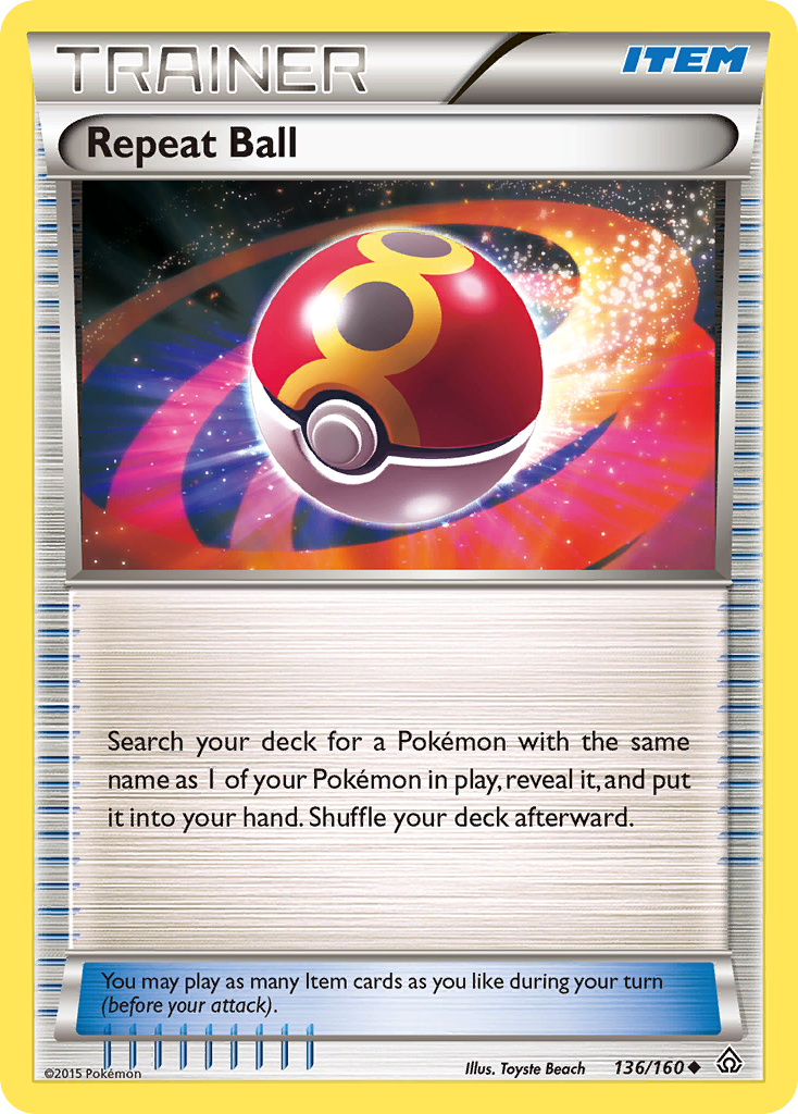 Repetir bola (136/160) [XY: Primal Clash] 