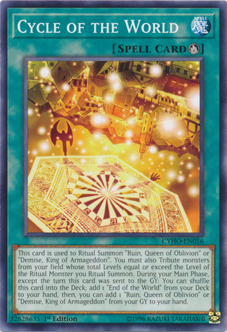 Ciclo del Mundo [CYHO-EN056] Común 