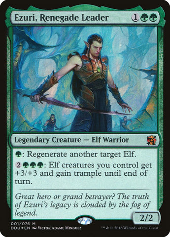 Ezuri, líder renegado [Mazos de duelo: elfos contra inventores] 