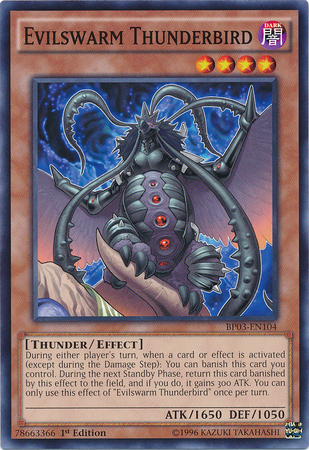 Thunderbird Evilswarm [BP03-EN104] Común 