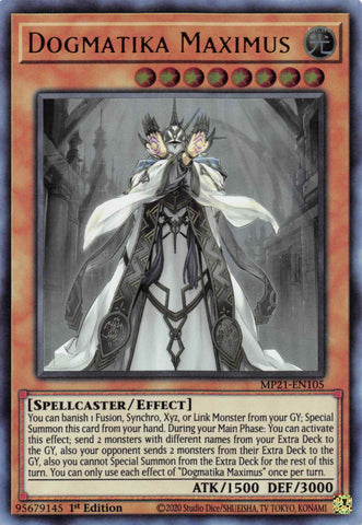 Dogmatika Maximus [MP21-EN105] Ultra raro 