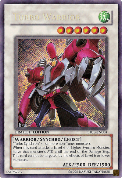 Turbo Warrior [CT05-EN004] Secreto Raro 