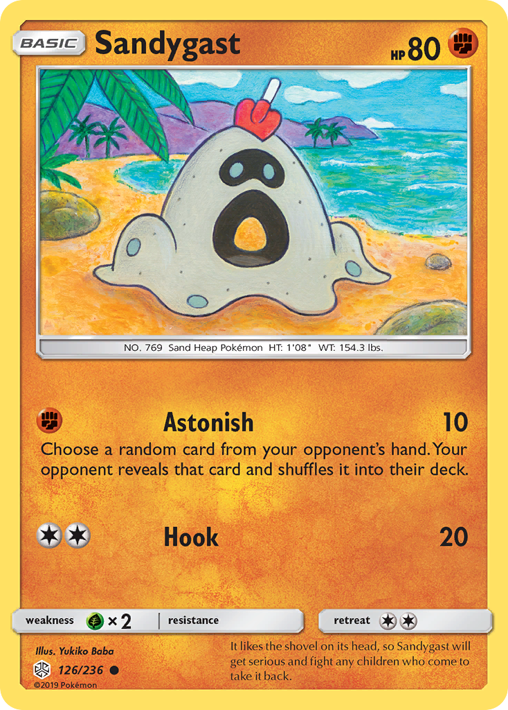 Sandygast (126/236) [Sol y Luna: Eclipse cósmico] 