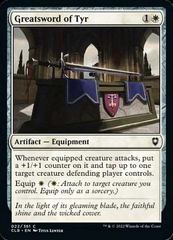 Gran espada de Tyr [Commander Legends: Batalla por Baldur's Gate] 