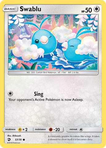 Swablu (57/70) [Sol y Luna: Majestad del Dragón] 