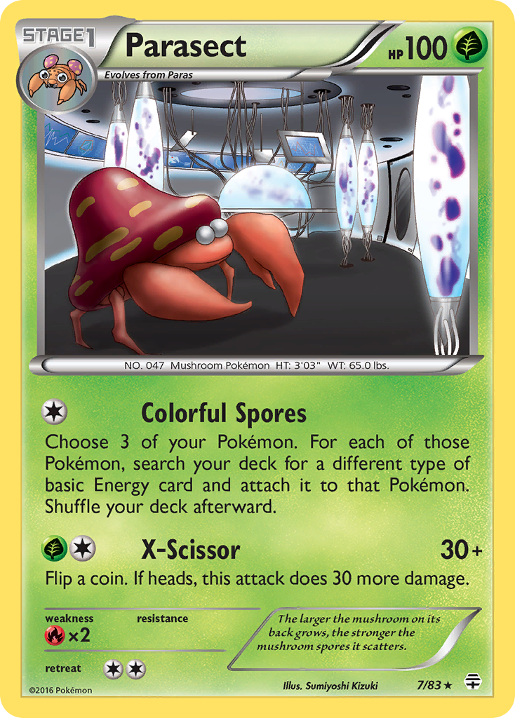 Parasect (7/83) [XY: Generaciones] 