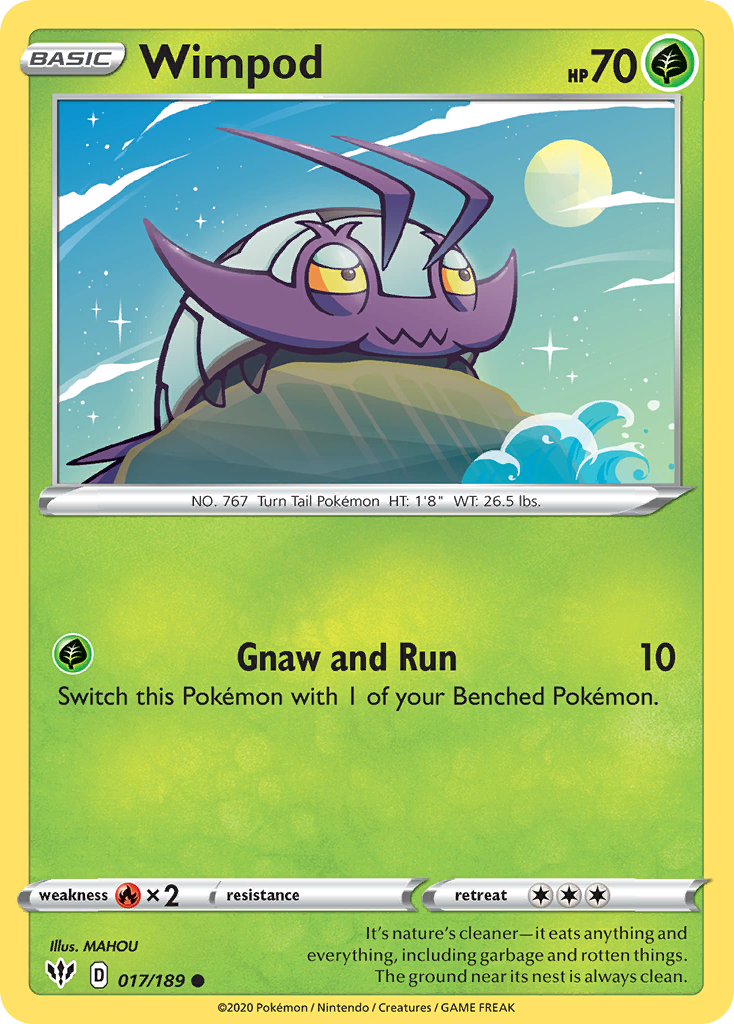 Wimpod (017/189) [Espada y escudo: Oscuridad en llamas] 