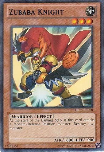 Caballero Zubaba (Azul) [DL15-EN008] Raro 