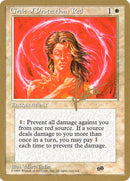 Círculo de protección: Rojo (Bertrand Lestree) (SB) (4ED) [Conjunto de coleccionista Pro Tour] 