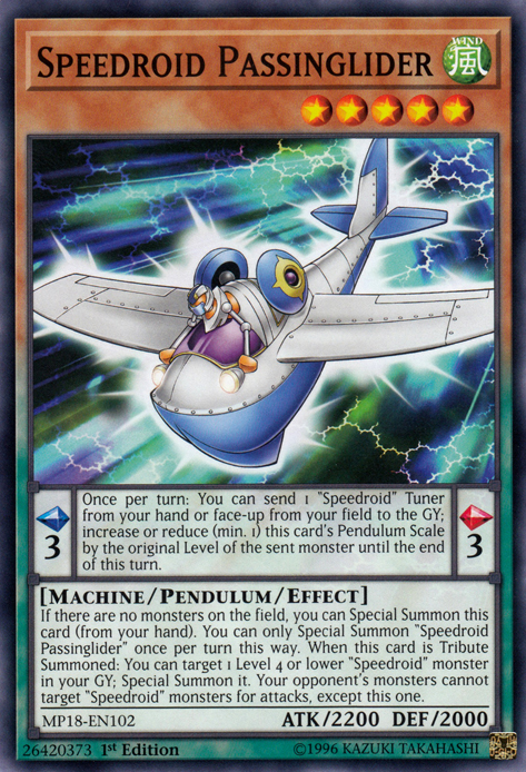 Speedroid Passinglider [MP18-EN102] Común 