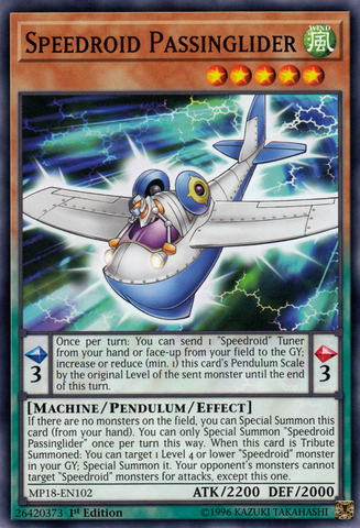 Speedroid Passinglider [MP18-EN102] Común 