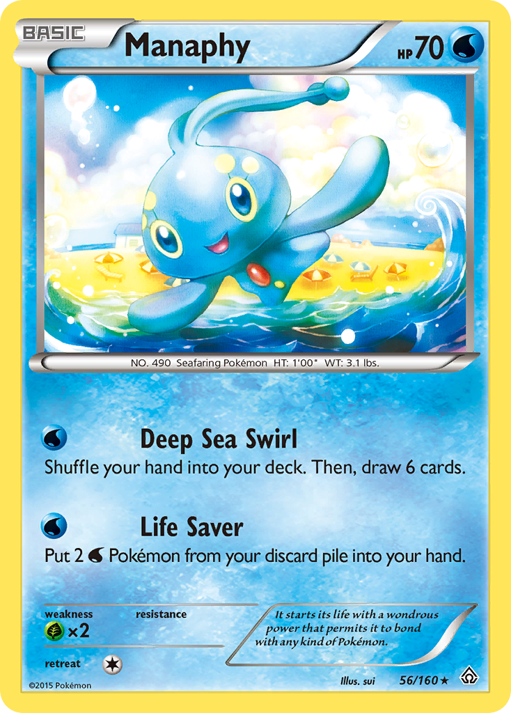 Manaphy (56/160) [XY: Choque primario] 
