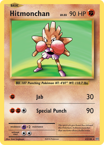 Hitmonchan (62/108) [XY: Evoluciones] 