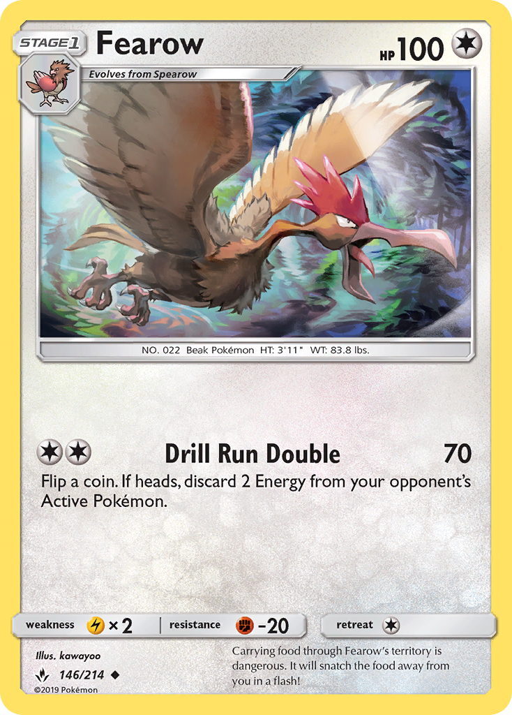 Fearow (146/214) [Sol y Luna: Vínculos inquebrantables] 