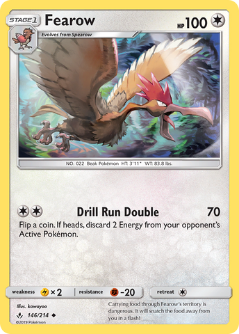 Fearow (146/214) [Sol y Luna: Vínculos inquebrantables] 