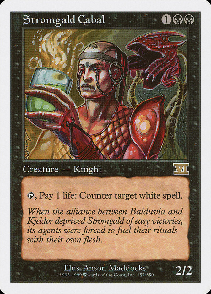 Stromgald Cabal [Clásica Sexta Edición] 