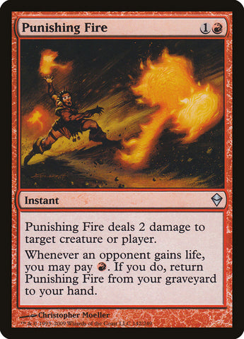 Fuego Castigador [Zendikar] 