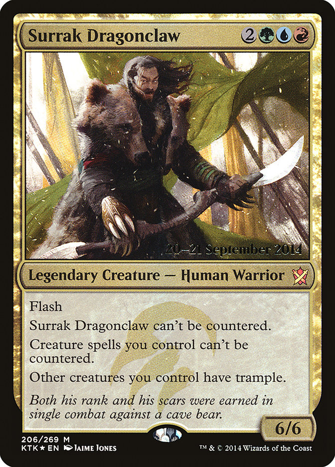 Surrak Dragonclaw [Promociones de presentación de Khans of Tarkir] 