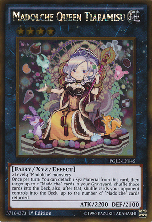 Tiaramisú Reina Madolche [PGL2-EN045] Oro Raro 