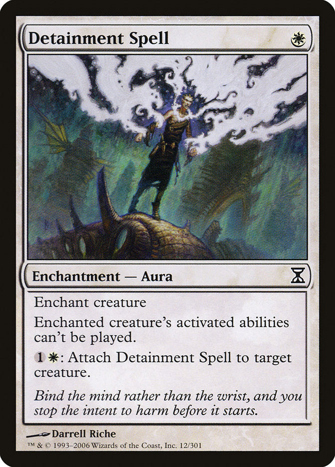 Hechizo de detención [Espiral del tiempo] 