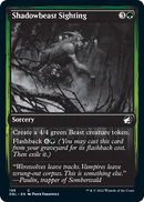 Avistamiento de bestias de las sombras [Innistrad: función doble] 
