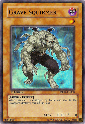 Grave Squirmer [DP07-EN008] Súper Raro 