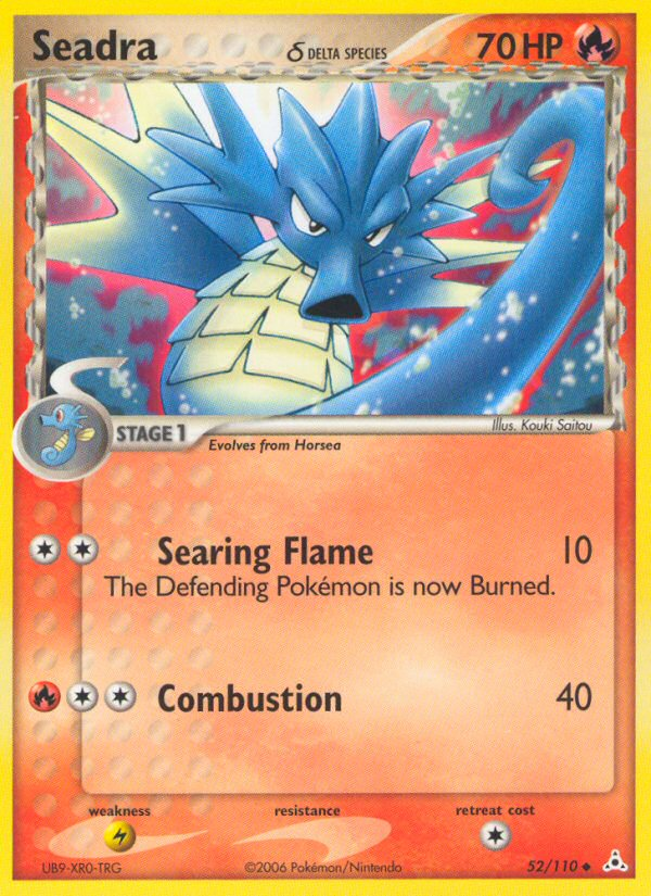 Seadra (52/110) (Especie Delta) [EX: Holon Phantoms] 