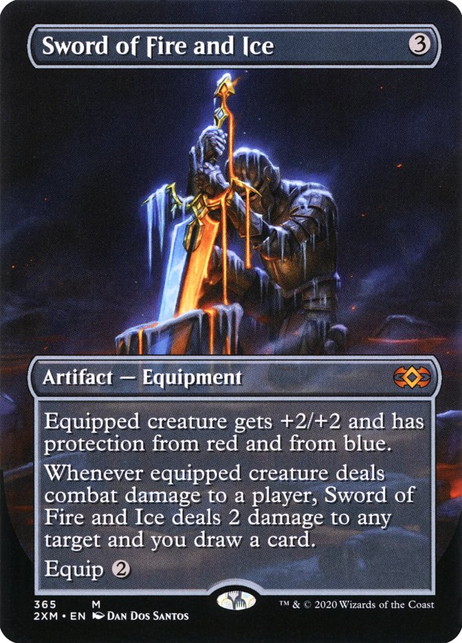 Espada de Fuego y Hielo (Toppers) [Double Masters] 
