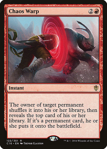 Deformación del caos [Commander 2016] 