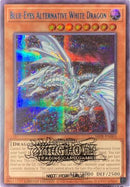 Dragón Blanco Alternativo de Ojos Azules [SBPR-EN003] Secreto Raro 