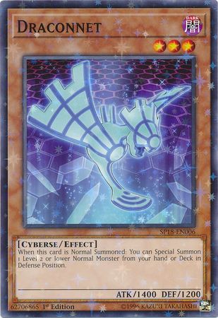 Draconnet [SP18-EN006] Starfoil Raro 