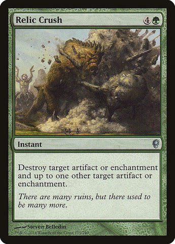 Relic Crush [Conspiración] 