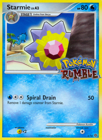 Starmie (16/5) [Pokémon Rumble] 