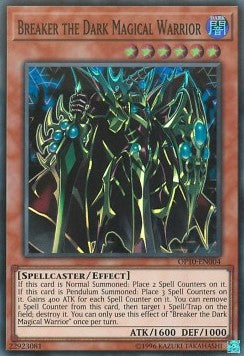 Breaker el Guerrero Mágico Oscuro [OP10-EN004] Súper Raro 