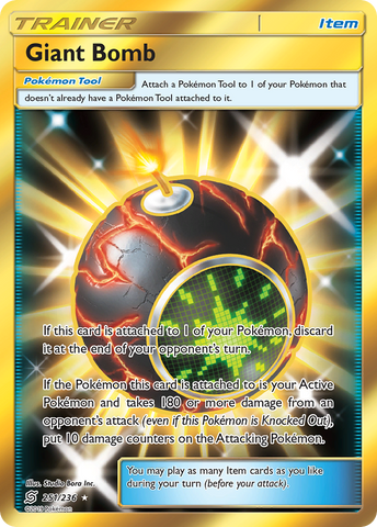 Bomba gigante (251/236) [Sol y Luna: Mentes unificadas] 