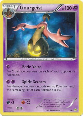 Gourgeist (30/2) [XY: Kit de entrenador - Noivern] 