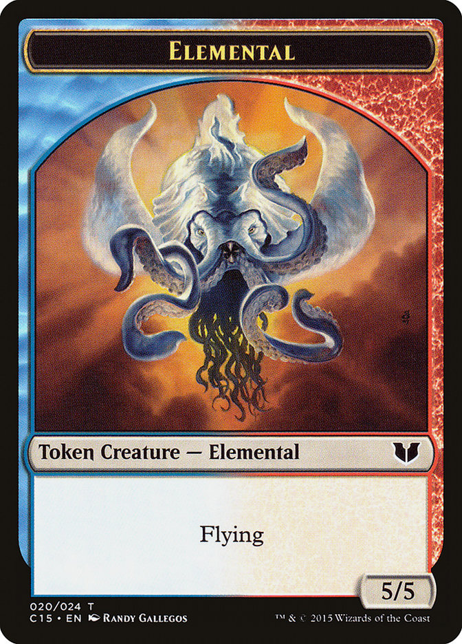Ficha elemental [Fichas Commander 2015] 
