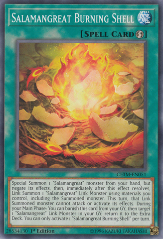 Salamangrande Caparazón Ardiente [CHIM-EN051] Común 