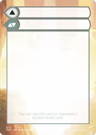 Tarjeta de ayuda (5/9) [Fichas de Zendikar Rising] 