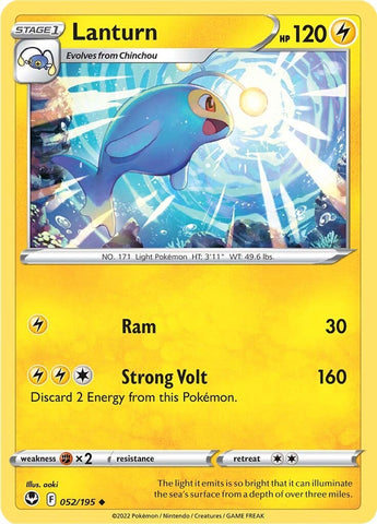 Lanturn (052/195) [Espada y escudo: Tempestad de plata] 