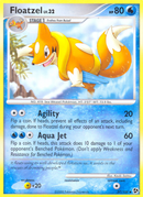 Floatzel (37/106) [Diamante y Perla: Grandes encuentros] 