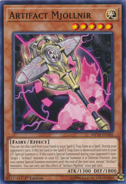 Artefacto Mjollnir [MP18-EN186] Común 