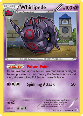 Whirlipede (73/149) [Blanco y negro: Límites cruzados] 