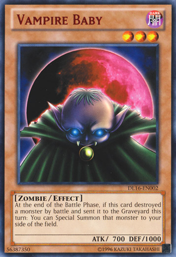 Bebé Vampiro (Rojo) [DL16-EN002] Raro 