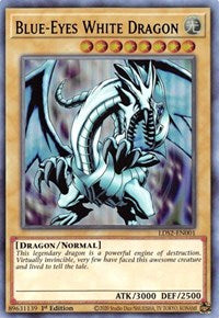 Dragón Blanco de Ojos Azules (Púrpura) [LDS2-EN001] Ultra Raro 