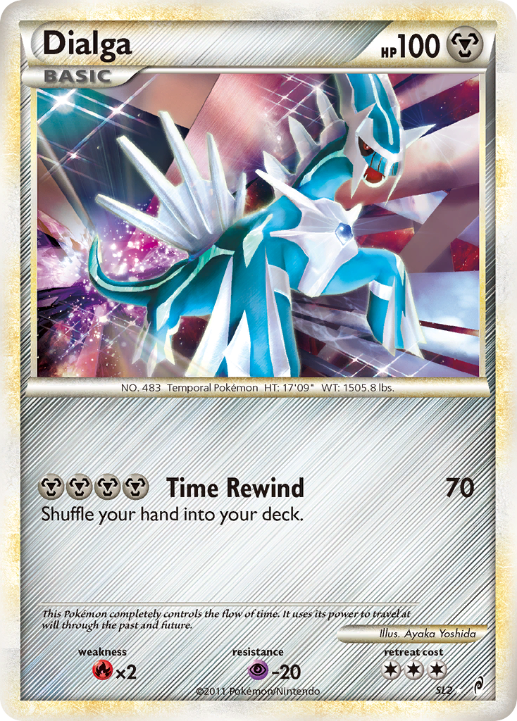 Dialga (SL2) [HeartGold y SoulSilver: Call of Legends] 