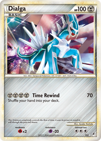 Dialga (SL2) [HeartGold y SoulSilver: Call of Legends] 