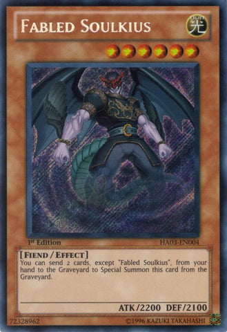 Soulkius legendario [HA03-EN004] Secreto raro 