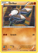 Drillbur (55/108) [Blanco y negro: Exploradores oscuros] 