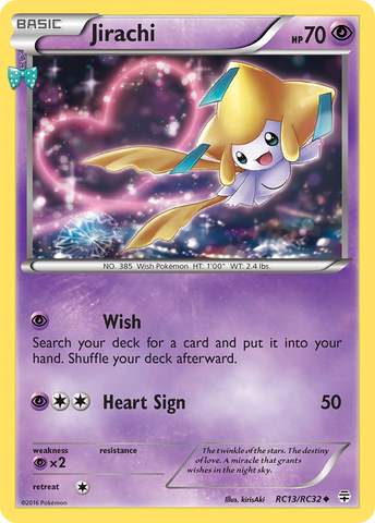 Jirachi (RC13/RC32) [XY: Generaciones] 